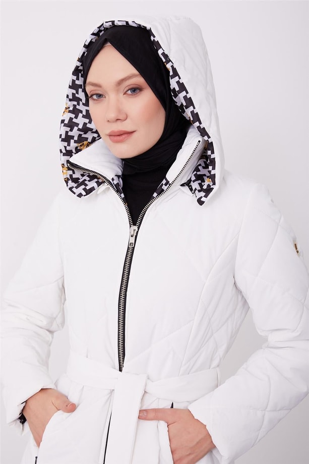 Armine Kapitone 23KD6403  Beyaz