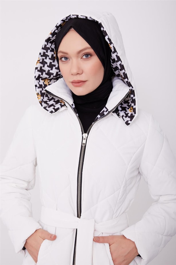 Armine Kapitone 23KD6403  Beyaz