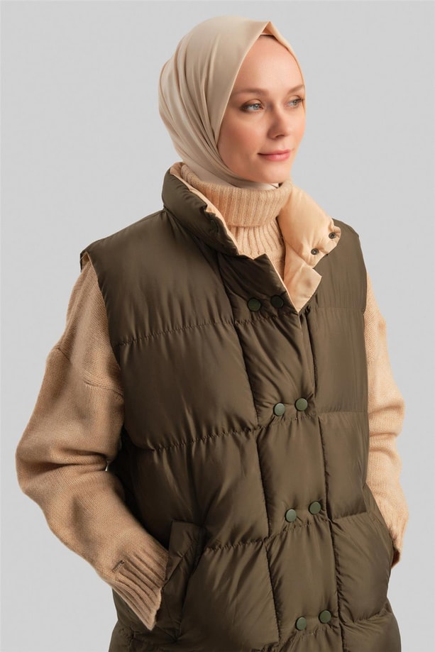 Armine Kapitone 23KD8307 Haki