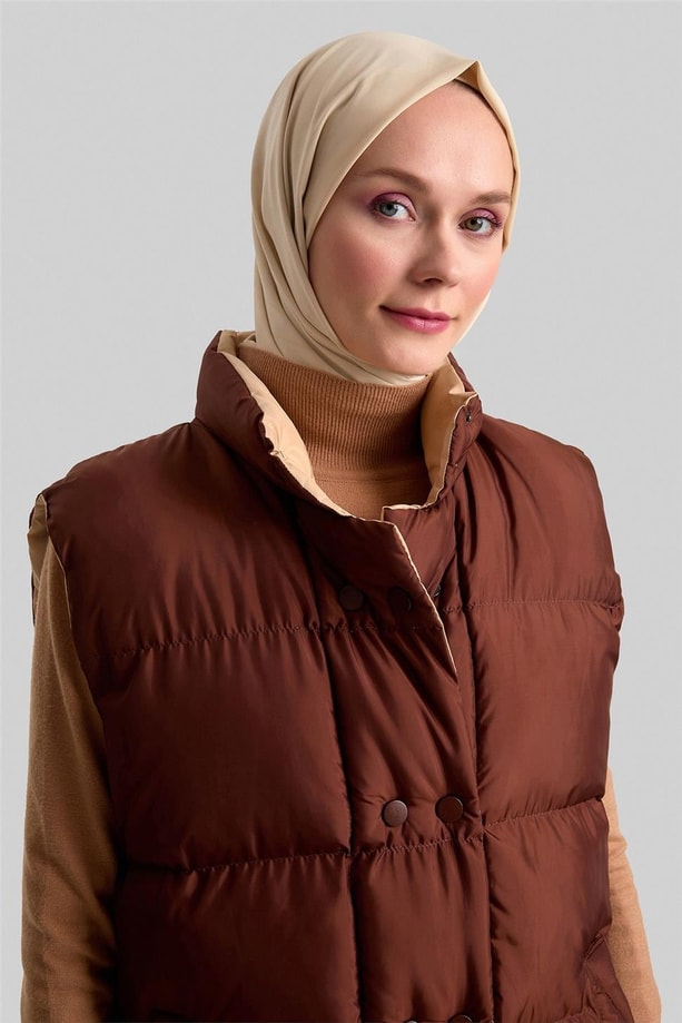 Armine Kapitone 23KD8307 Kahverengi