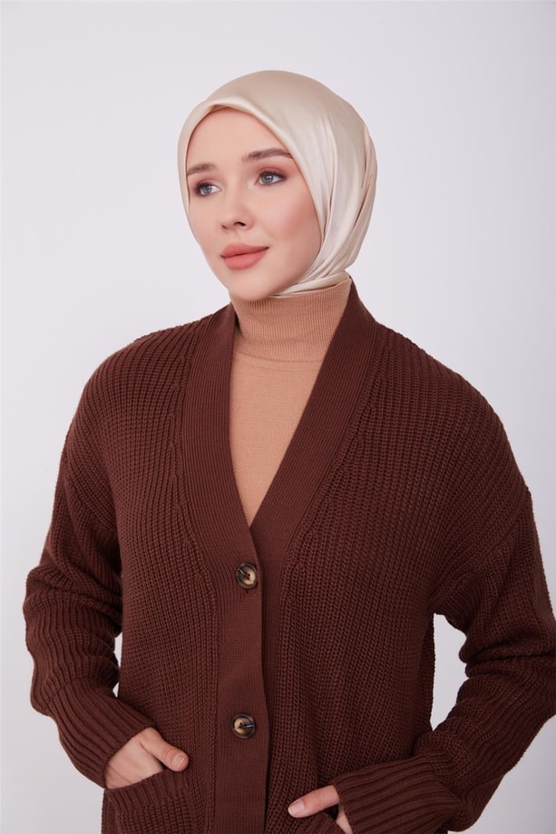 Armine Hırka 23KD8315 Acı Kahve