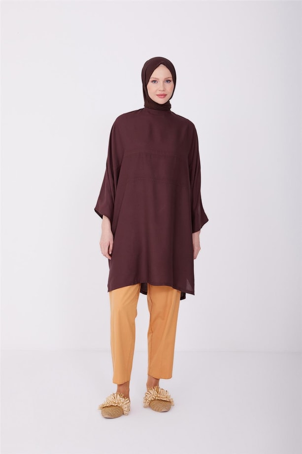 Armine Pamuk Basıc Pantolon 23Y2415 Camel