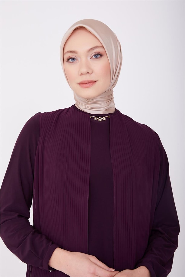 Armine Abiye Elbise 23Yd3308 Mor