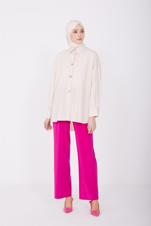 Armine Pantolon 23Yd3329 Fuşya