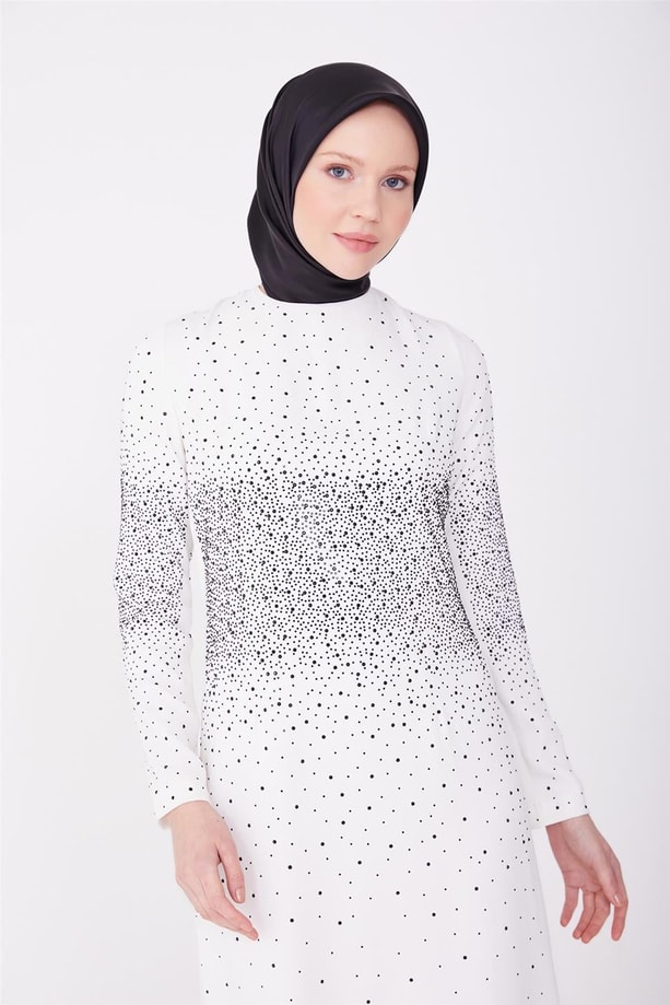Armine Abiye Elbise 23Yd3351 Beyaz