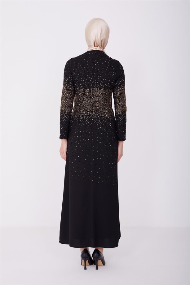 Armine Abiye Elbise 23Yd3351 Siyah