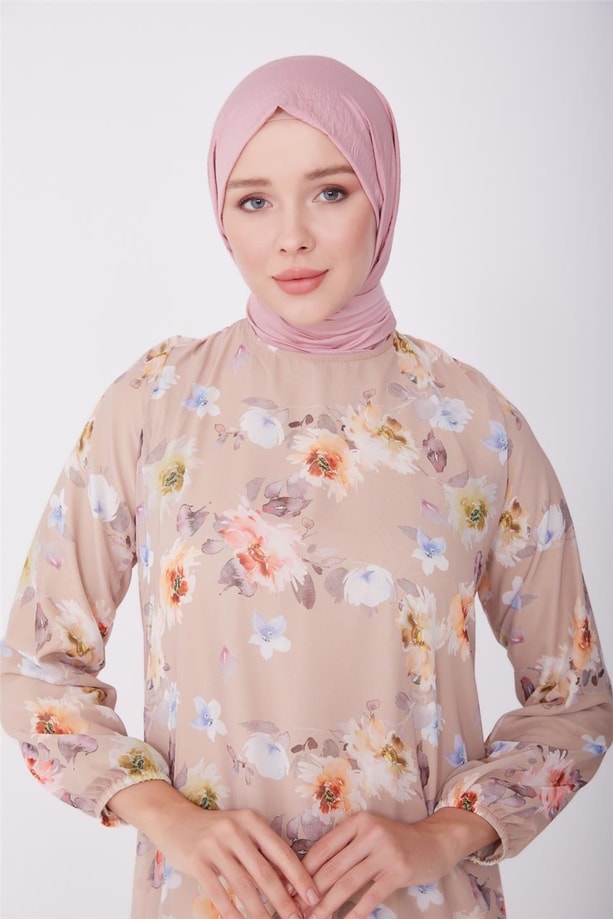 Armine Elbise 23YD4354 Camel