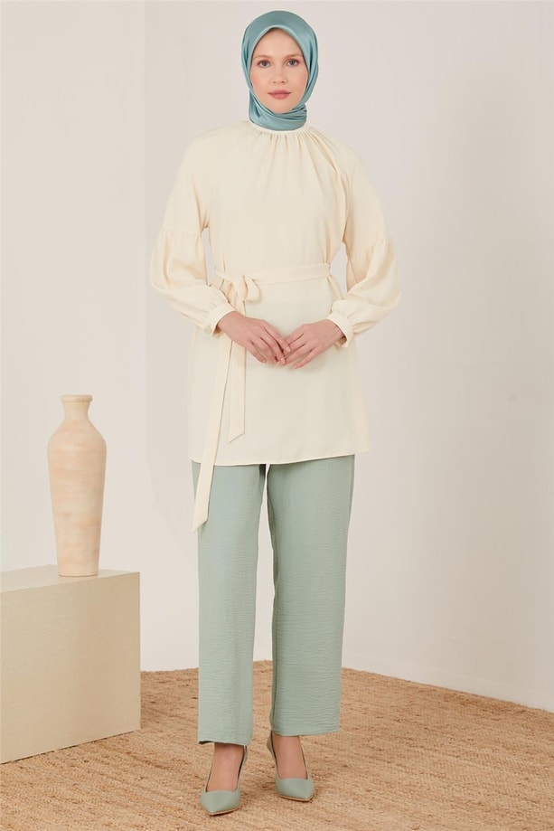Armine Pantolon 23YD4356 Çağla