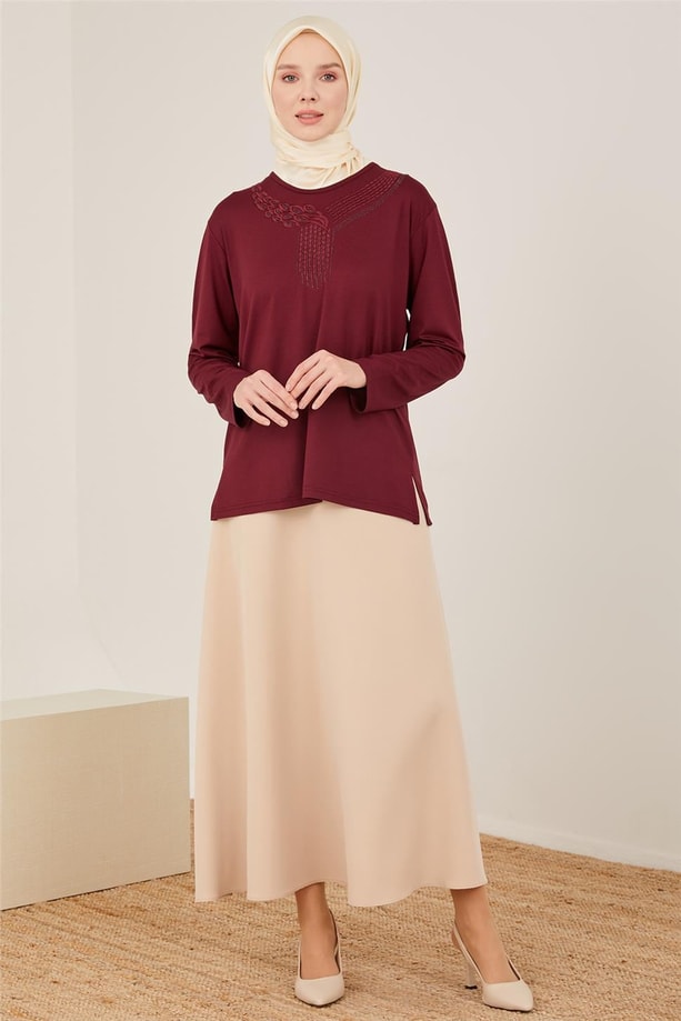 Armine Penye 23YD9023 Vişne