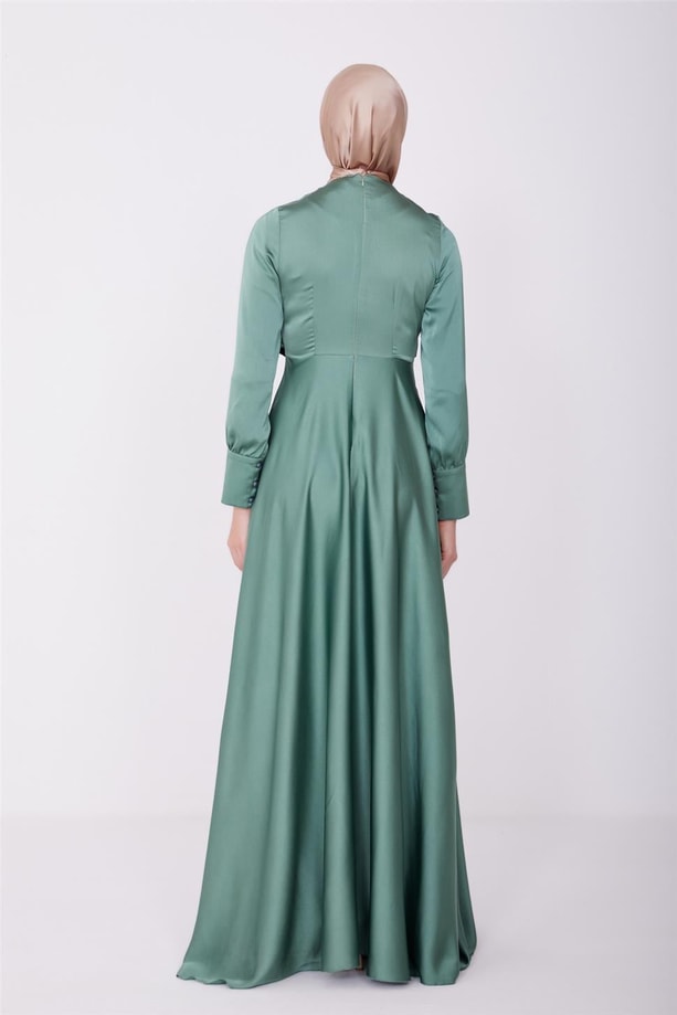 Armine Abiye Elbise 23Yd9105 Çağla