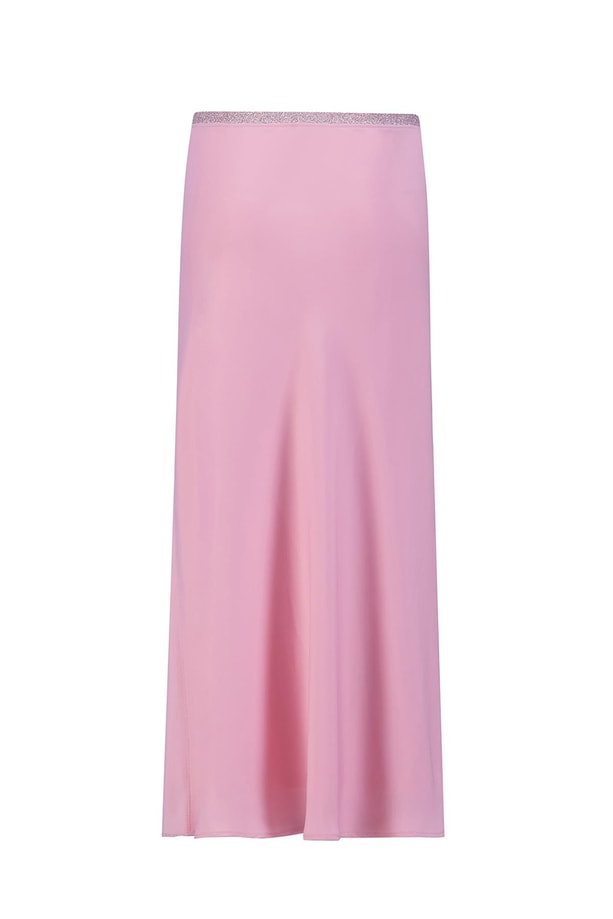 Armine Kloş Saten Etek 24K1714 Pembe
