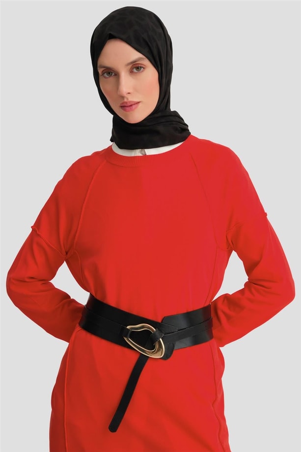 Armine Tunik 24KD2002 Kırmızı