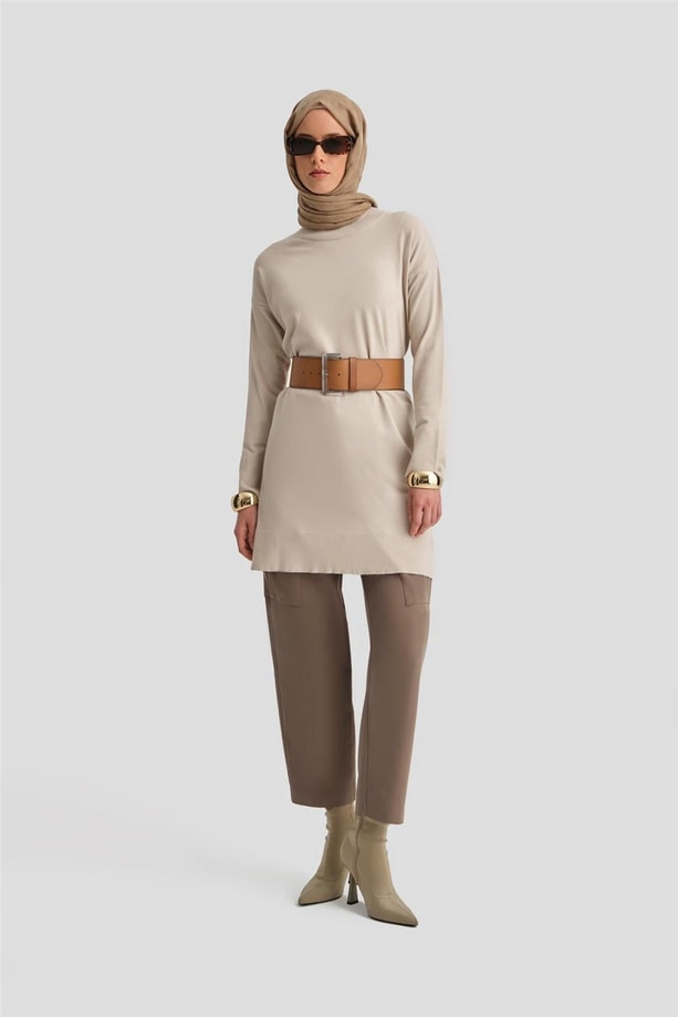 Armine Tunik 24KD2401 Taş
