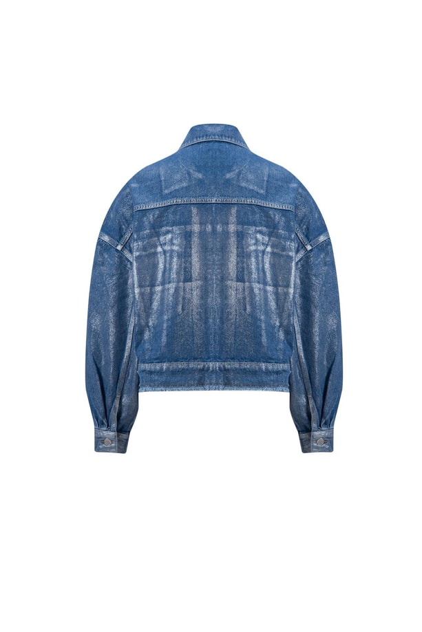 Armine Denim Ceket 24KD3413 Açık Mavi