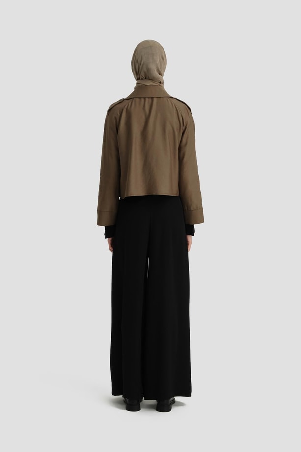 Armine Trench Ceket 24K3604 Haki