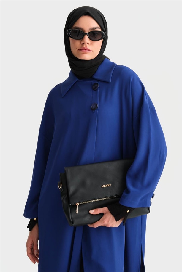 Armine Yarım Astarlı Giy Çık 24K5605 Kobalt