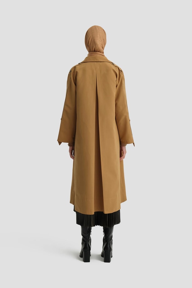Armine Apoletli Giy Çık 24K5610 Camel