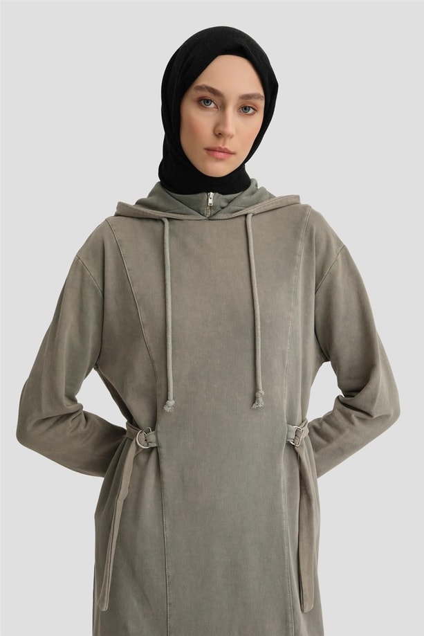 Armine Elbise 24KD6808 Vizon
