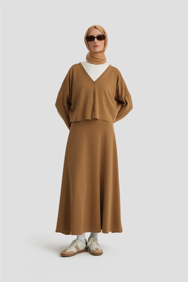Armine Takım 24KD6816 Camel