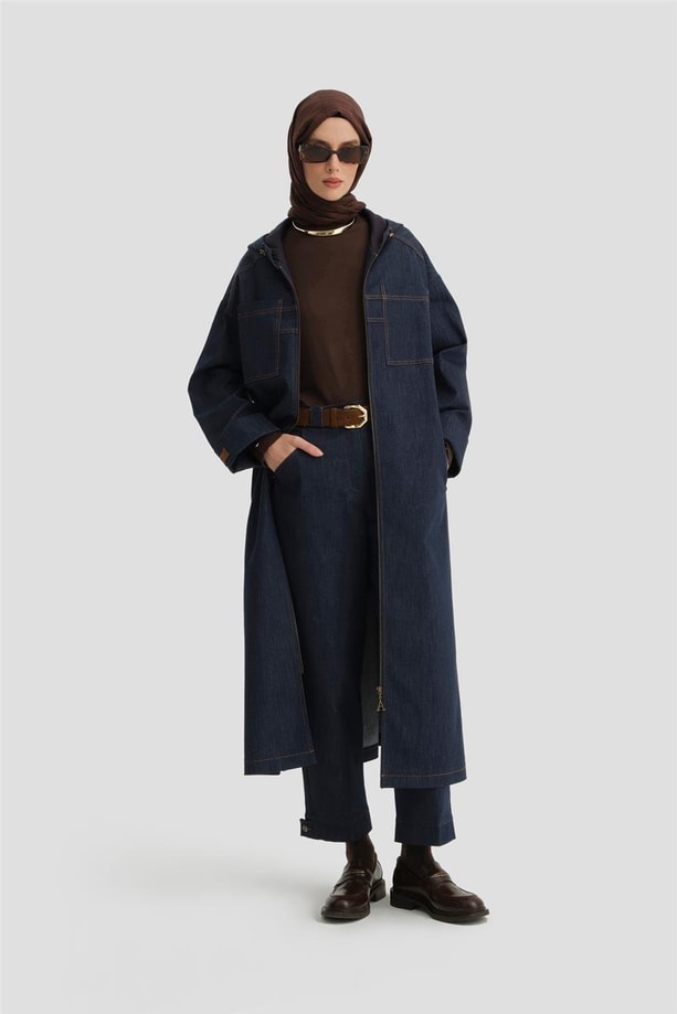 Armine Denim Giyçık24K8003 Lacivert