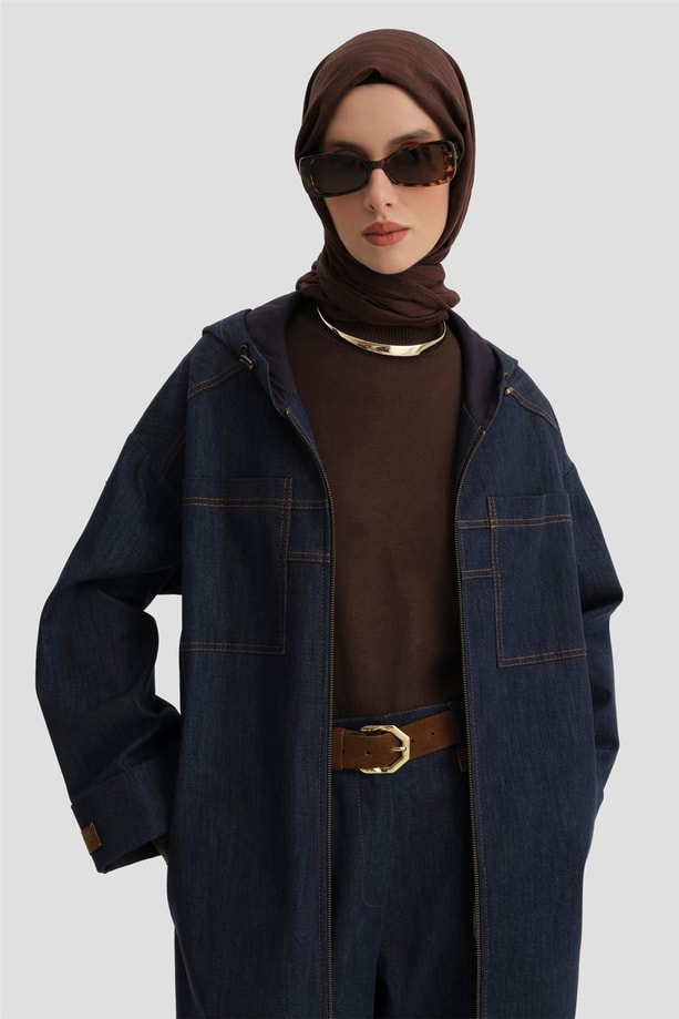 Armine Denim Giyçık24K8003 Lacivert