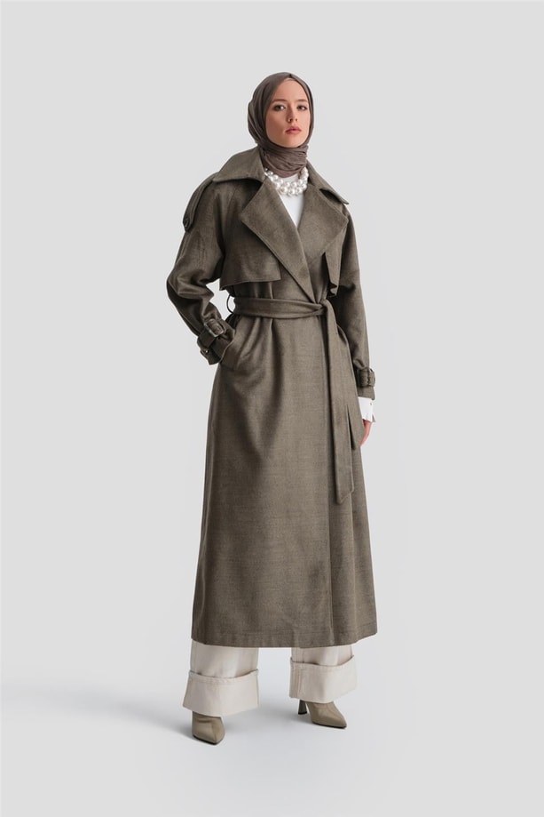 Armine Oversize Manto 24K8101 Vizon