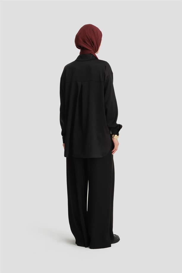 Armine Gömlek 24KD9240 Siyah