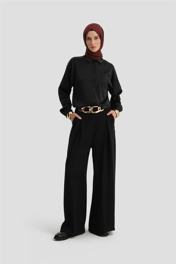 Armine Gömlek 24KD9240 Siyah