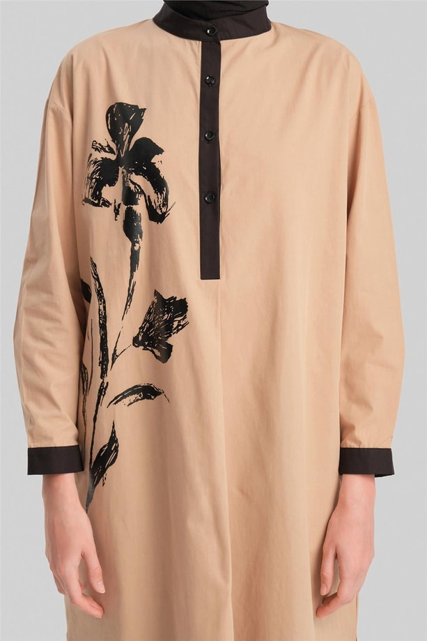Armine Tunik Elbise 24YD2508 Camel