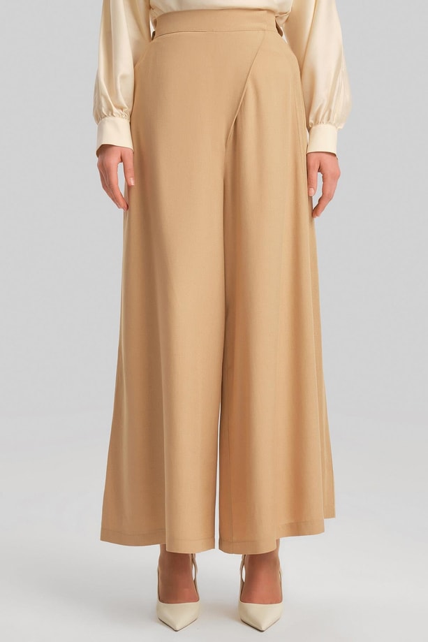 Armine Anvelop Pantolon Etek 24Y2618 Camel