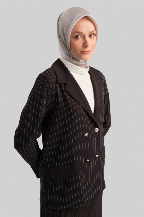 Armine Etekli Takım 24YD4405 Siyah