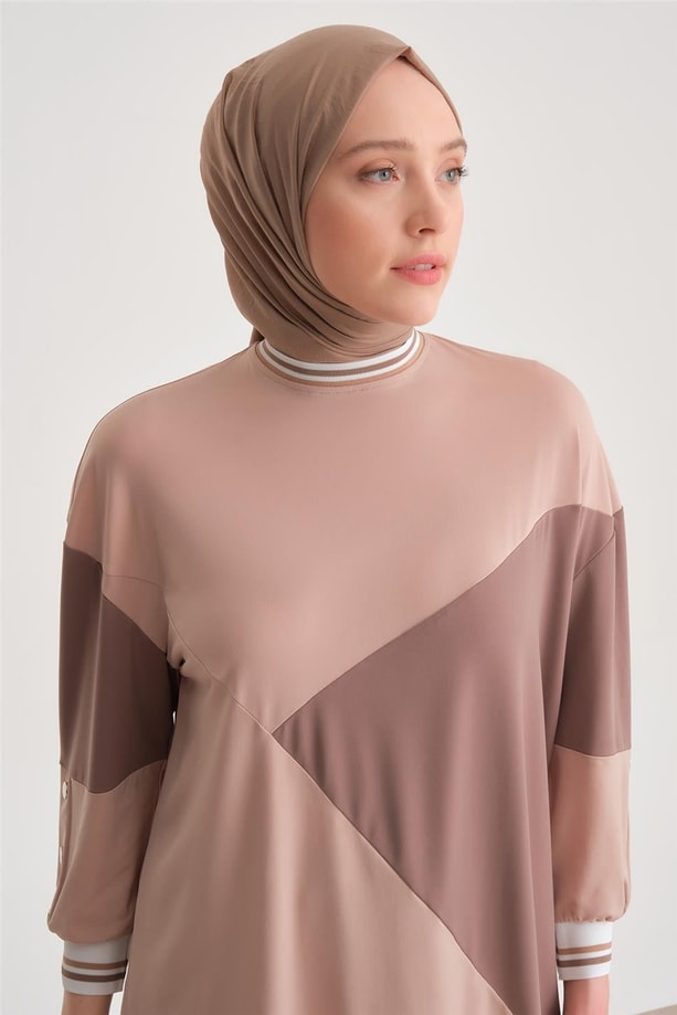 Armine Pantolonlu Takım 24YD4414 Kahverengi