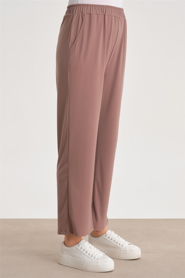 Armine Pantolonlu Takım 24YD4414 Kahverengi