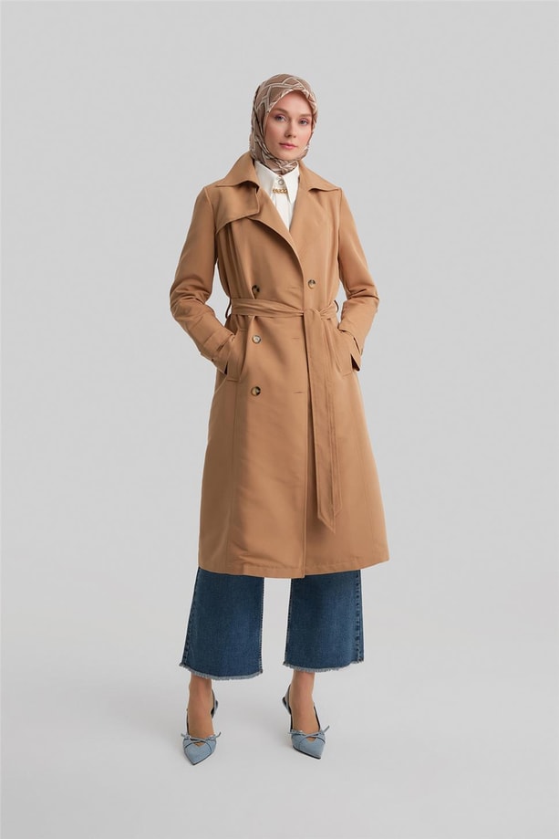 Armine Trençkot 24YD6401 Camel