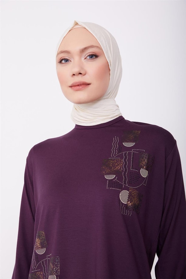 Armine Penye 24YD9002 Mürdüm