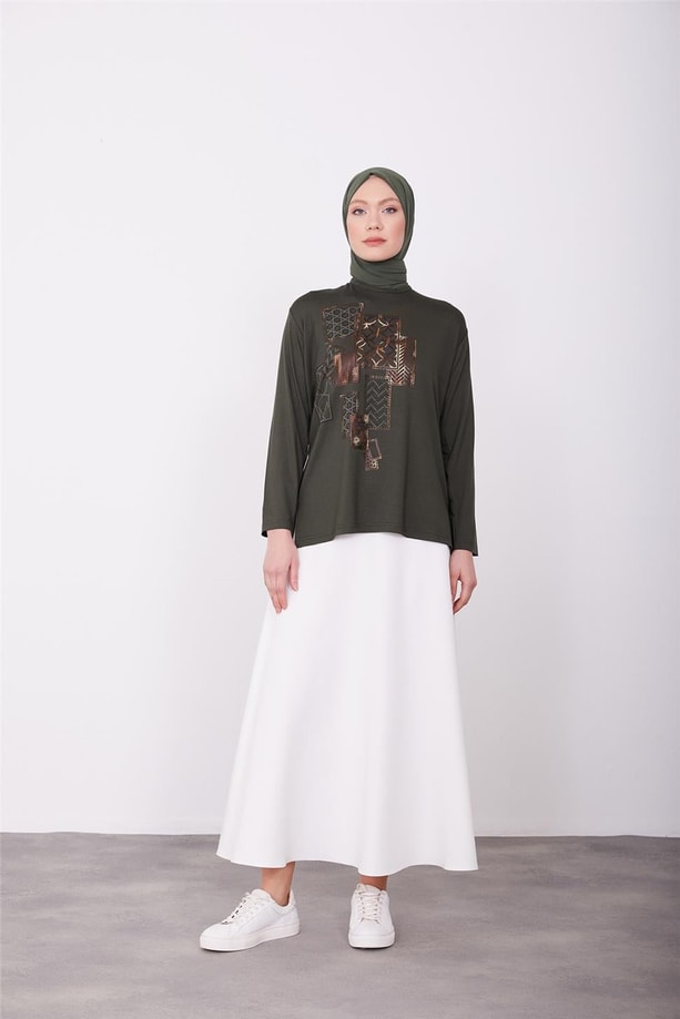Armine Penye 24YD9003 Haki