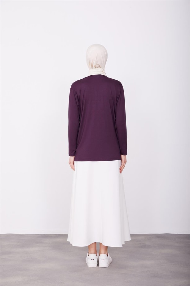 Armine Penye 24YD9003 Mürdüm