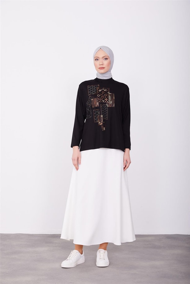 Armine Penye 24YD9003 Siyah