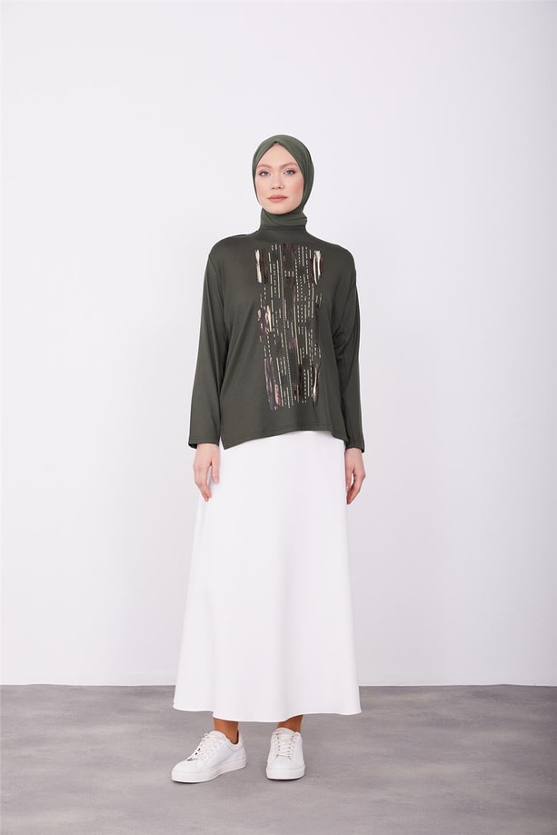 Armine Penye 24YD9004 Haki