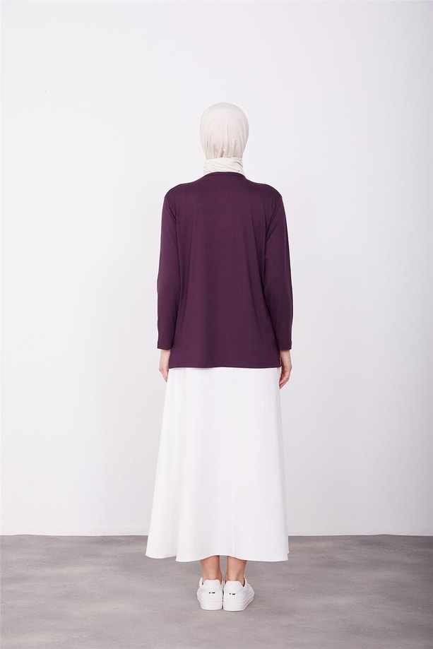 Armine Penye 24YD9004 Mürdüm
