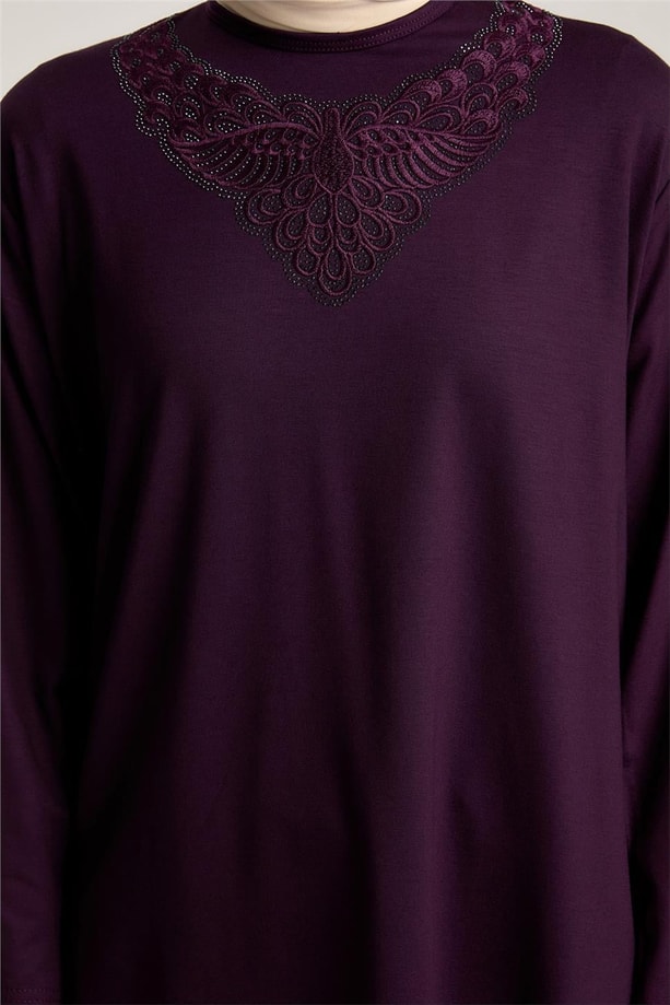 Armine Penye 24YD9008 Mürdüm