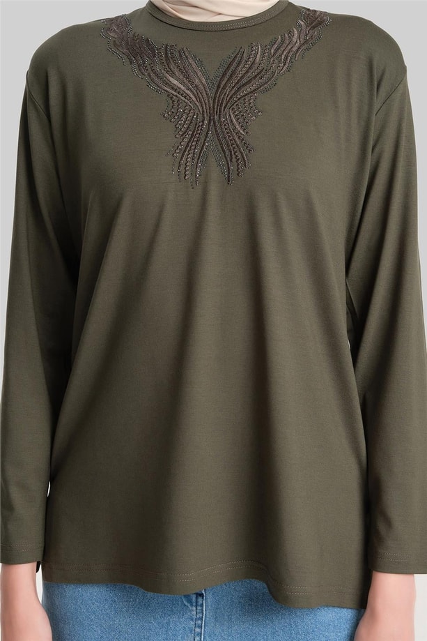Armine Penye 24YD9012 Haki