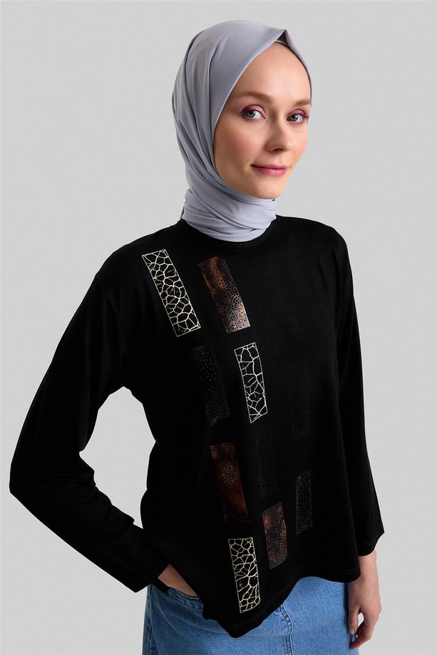 Armine Penye 24YD9023 Siyah