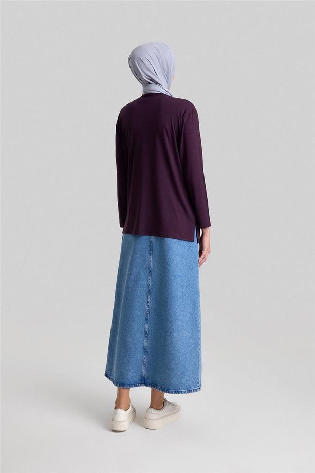 Armine Penye 24YD9024 Mürdüm