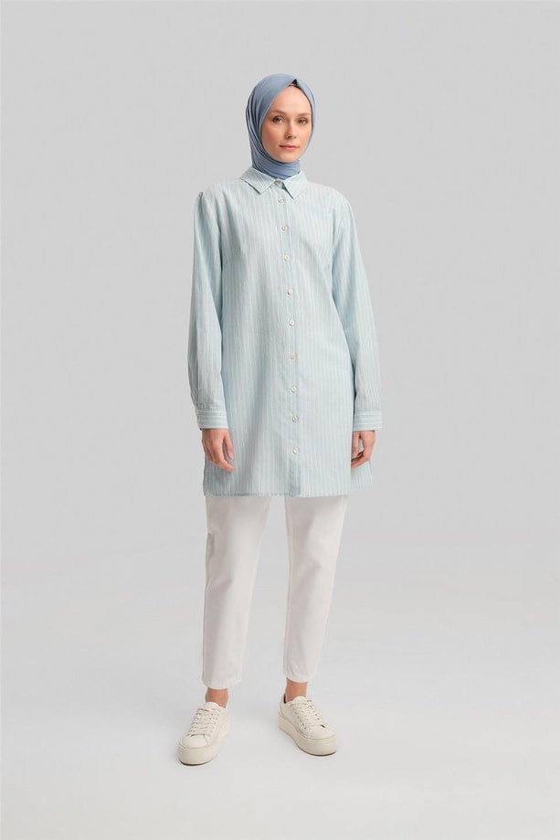 Armine Tunik 24YD9243 Bebe Mavi