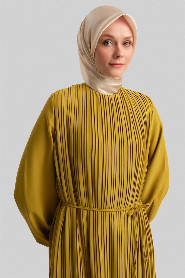 Armine Elbise 24YD9435 Asit Yeşil