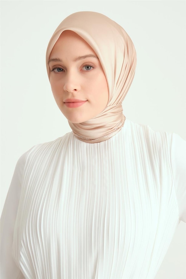 Armine Elbise 24YD9435 Ekru