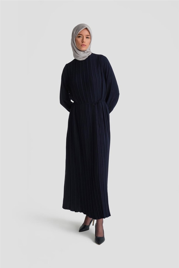 Armine Elbise ORTD9435 Lacivert