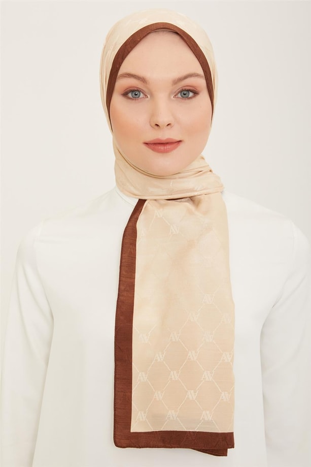 Armine Trend Monogram Şal 2 152