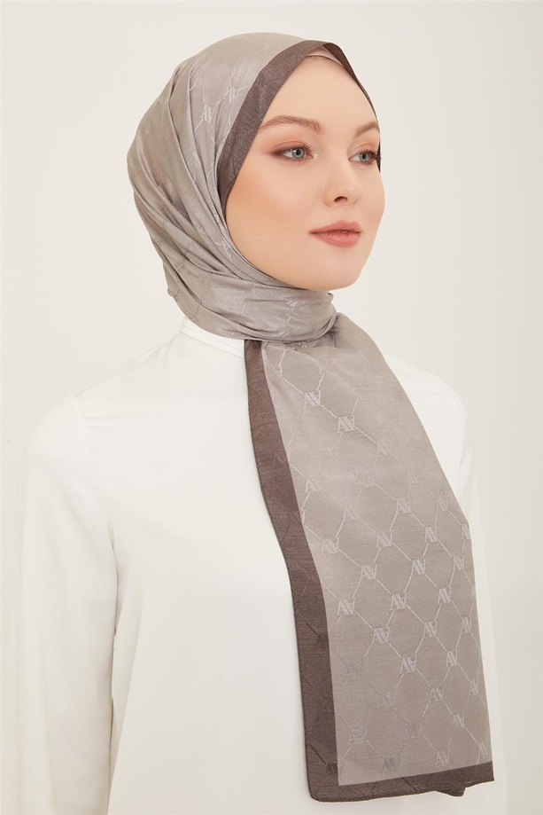 Armine Trend Monogram Şal 2 154